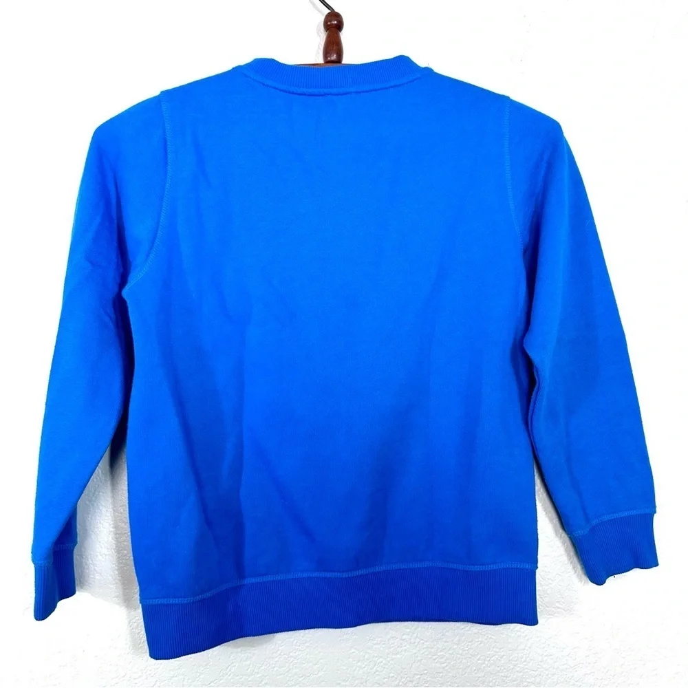 Kenzo Kids Tiger Embroidered Sweater in Blue Size 10 Boys